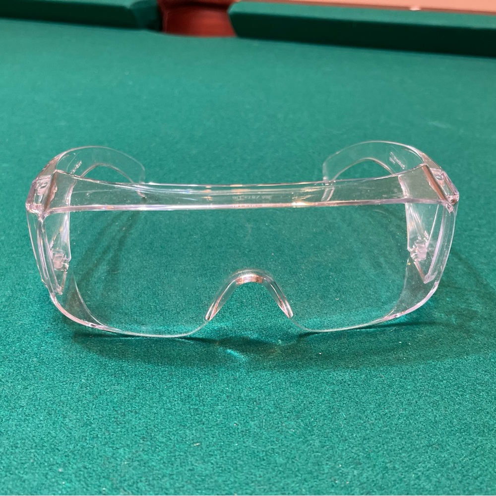 3M SCIENCE LAB GOGGLES SAFE PROTECTIVE EYEWEAR 135MM EUC